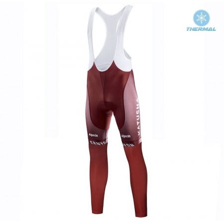 Calzamaglia con bretelle 2019 Team Katusha Alpecin Winter Invernale N001